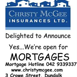Christy McGee Insurances Ltd, Dundalk opening hours