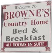 Brownes Bed & Breakfast Dingle, opening hours