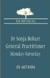 D4 Medical Centre - Dr Sonja Bobart in Dublin (Dublin 4) - Opening Hours