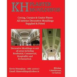 Kh Plaster Mouldings in Galway (Caherlistrane) - Opening Hours