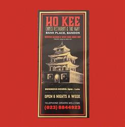 HO KEE CHINESE RESTAURANT, Bandon opening hours