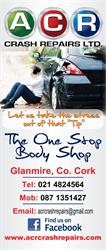 ACR CRASH REPAIRS LIMITED, Glanmire opening hours