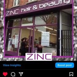 ZINC HAIR AND BEAUTY, Dublin opening hours