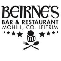 Beirne's Bar and Restaurant, Mohill opening hours