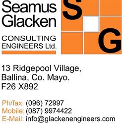 Seamus Glacken Consulting Engineers, Ballina opening hours