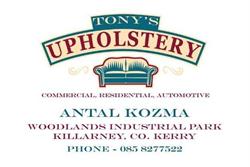 Tony's Upholstery, Killarney opening hours