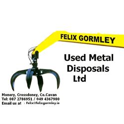 Felix Gormley Used Metal Disposals Ltd in Cavan (Crossdoney) - Opening Hours