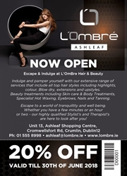 L’Ombre, Dublin opening hours