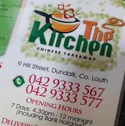 The Kitchen, Dundalk opening hours