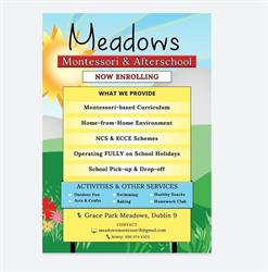Meadows Montessori, Dublin opening hours